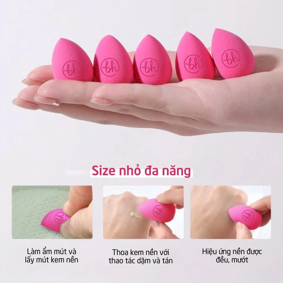 Mút Trang Điểm BH Cosmetics Miracle Complexion Sponge Size S BHM006